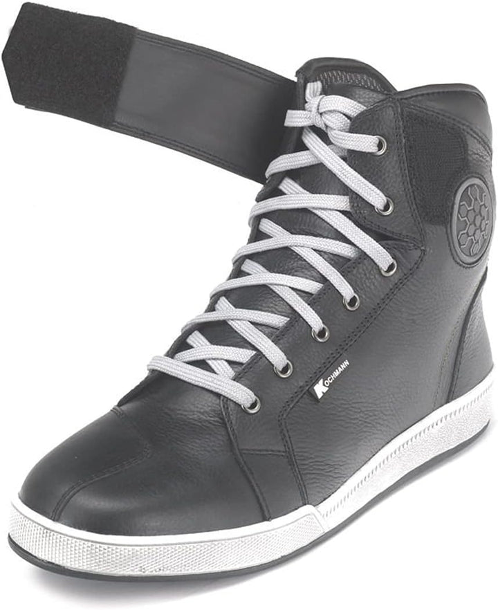 Kochmann Brooklyn wasserdichte Motorradschuhe, dunkelgrau, 45 45 EU Dunkelgrau, 45 EU Dunkelgrau