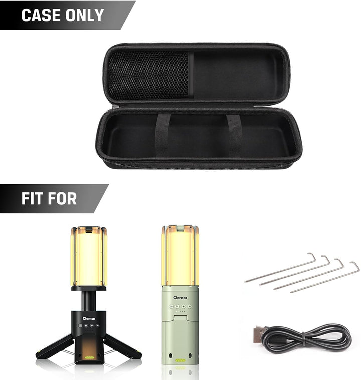 Aufbewahrungsbox für Clemas, BougeRV, SakerPlus und DUSKTEC Teleskop-Camping-Licht und LED-Multifunk