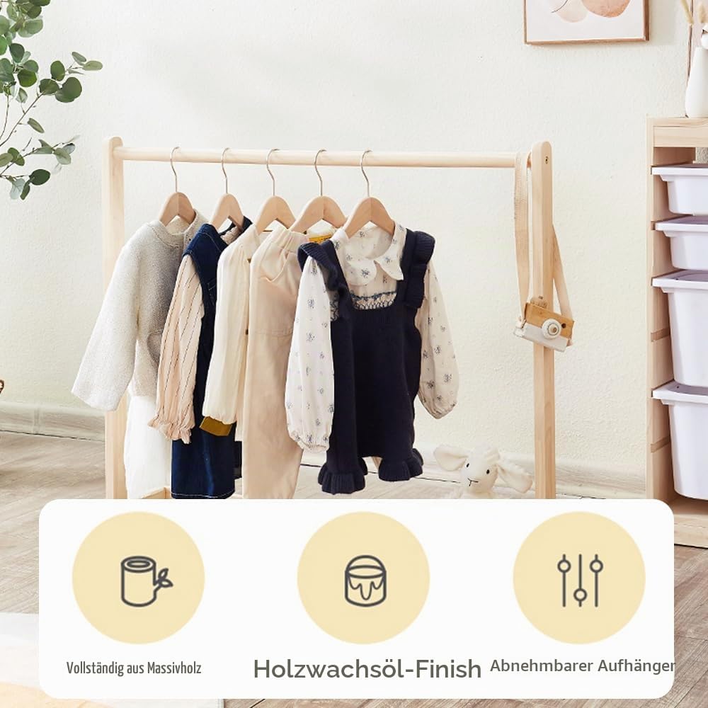 NUODWELL Baby kleiderständer für Kleinkinder, Haustier Kleiderständer für Haustiere, einfacher Kleid