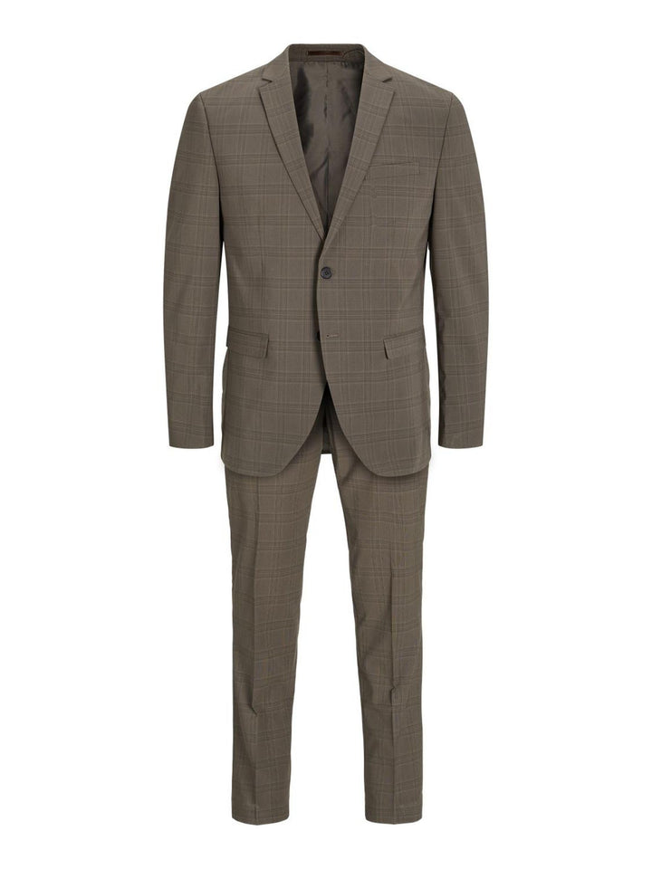 JACK & JONES Herren Jprfranco Check Suit Sn Anzug 46 Falcon/Checks:super Slim Fit, 46 Falcon/Checks: