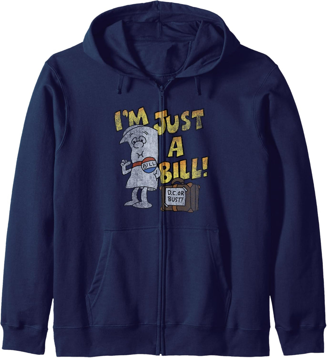Schoolhouse Rock Ich bin Nur Eine Rechnung Kapuzenjacke