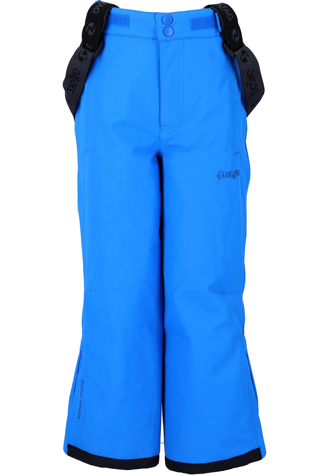 ZIGZAG Kinder Skihose 'Soho' mit 10.000 mm Wassersäule Robuste Skihose mit abnehmbaren Hosenträgern