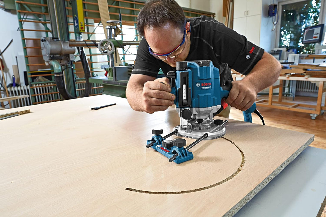 Bosch Professional 6tlg. Rand- und Kantenfräser Set (für Holz, für Oberfräsen mit 1/4 Zoll Schaft) 6