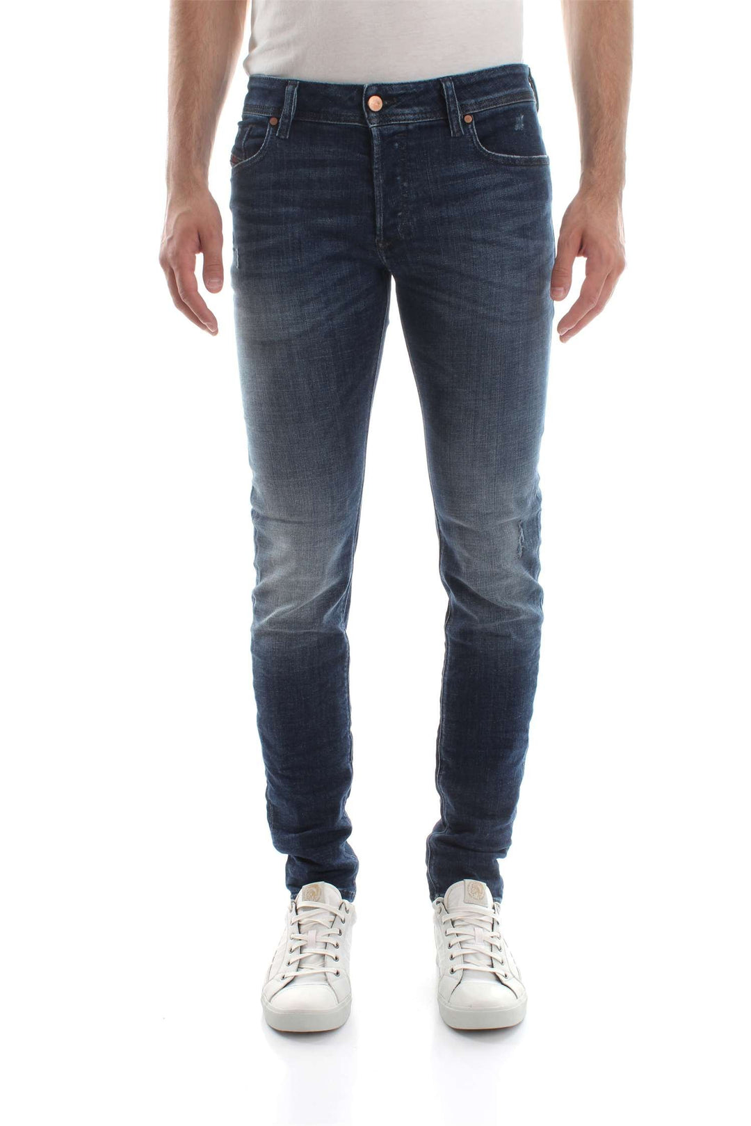 Diesel Herren Skinny Jeans 28W / 32L Blau 084ri, 28W / 32L Blau 084ri