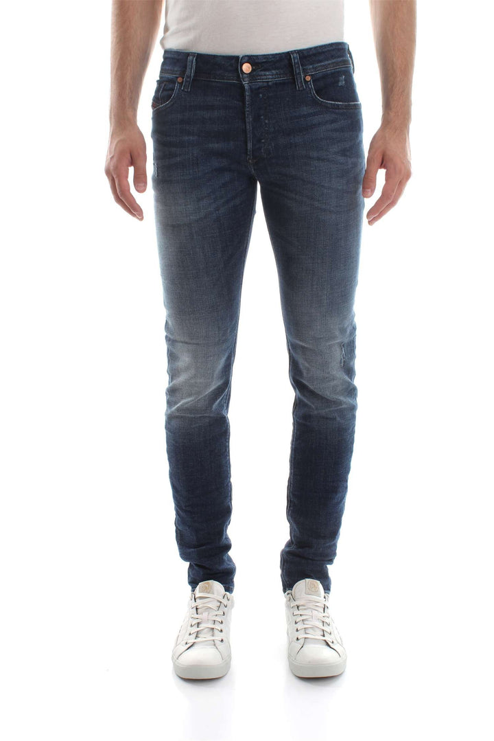 Diesel Herren Skinny Jeans 28W / 32L Blau 084ri, 28W / 32L Blau 084ri