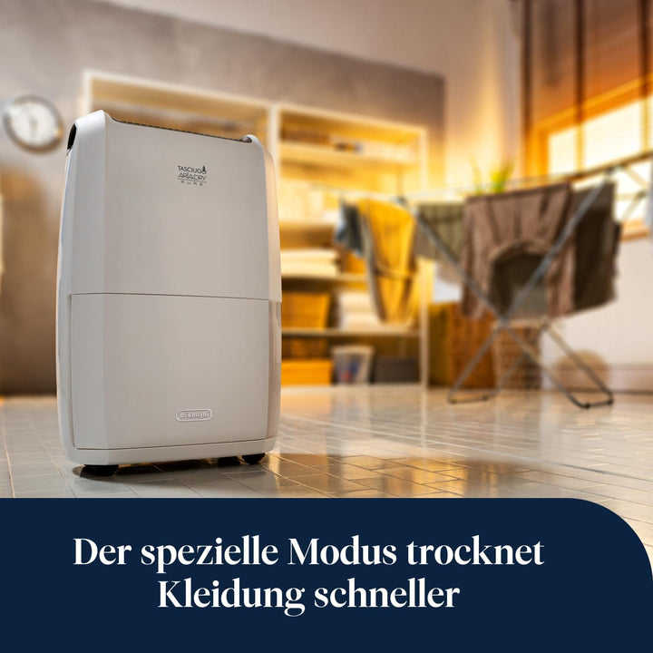 De'Longhi Luftentfeuchter Tasciugo Ariadry Multi DDSX220 – elektrischer Raumentfeuchter und Luftrein