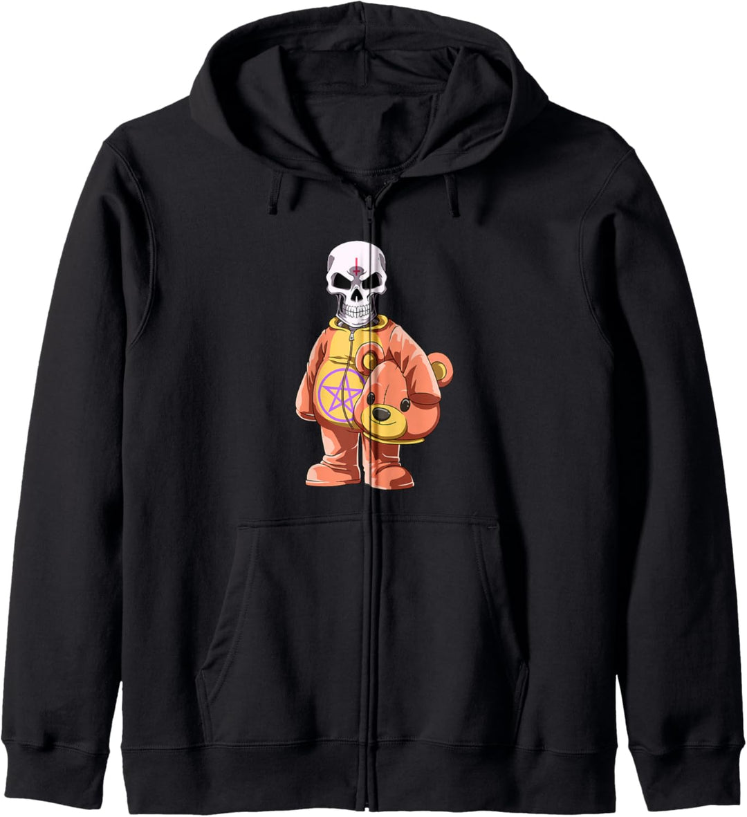 Dead Inside - Sarkastische Teddy Parodie Geschenk Kapuzenjacke