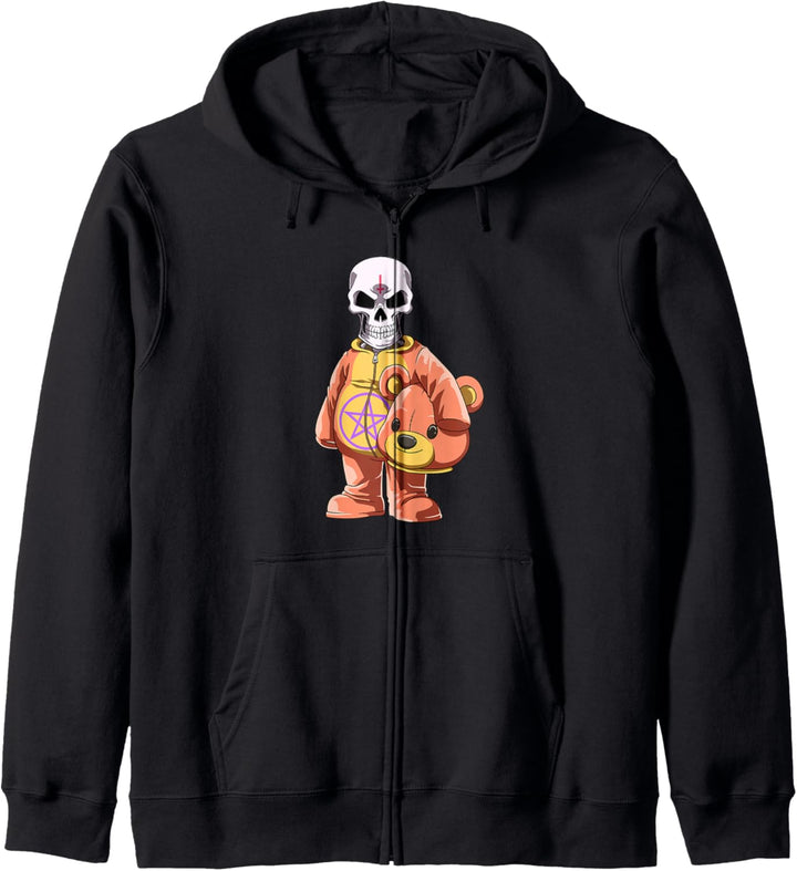 Dead Inside - Sarkastische Teddy Parodie Geschenk Kapuzenjacke