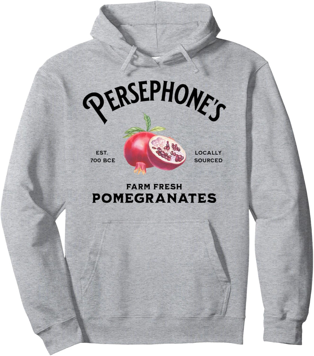 Griechische Mythologie Persephones Farm, Göttin frischer Granatäpfel Pullover Hoodie