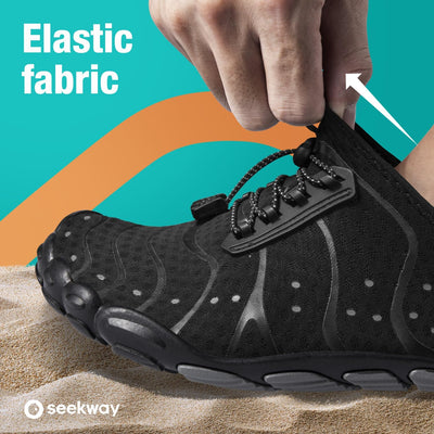 SEEKWAY Wasserschuhe Damen Herren Erwachsene Quick-Dry Aquaschuhe Schwimmen Fluss Pool See Wandern K