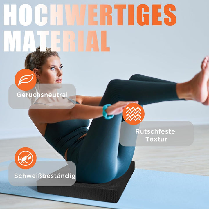 DH FitLife Premium Balance Pad – Balancekissen ideal für Gleichgewicht- & Stabilitätstraining | Bala