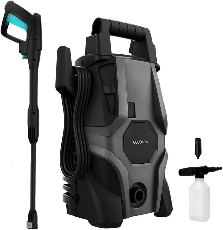 Cecotec Hochdruckreiniger HydroBoost 1400 Essential, 1400 W, Zuhause, Garten oder Auto, Durchfluss v