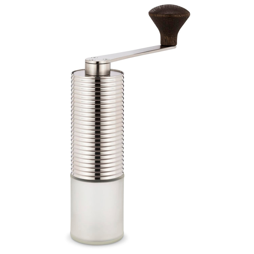 millone compact manuelle Kaffeemühle präzise Mahlgradeinstellung, zwei Edelstahl Mikrokugellager, kl