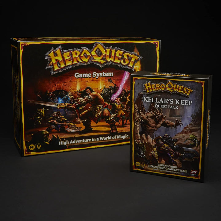 Avalon Hill/Wizards HAS4543U - HeroQuest: Kellar's Keep [Expansion] (englisch) Retro, Retro