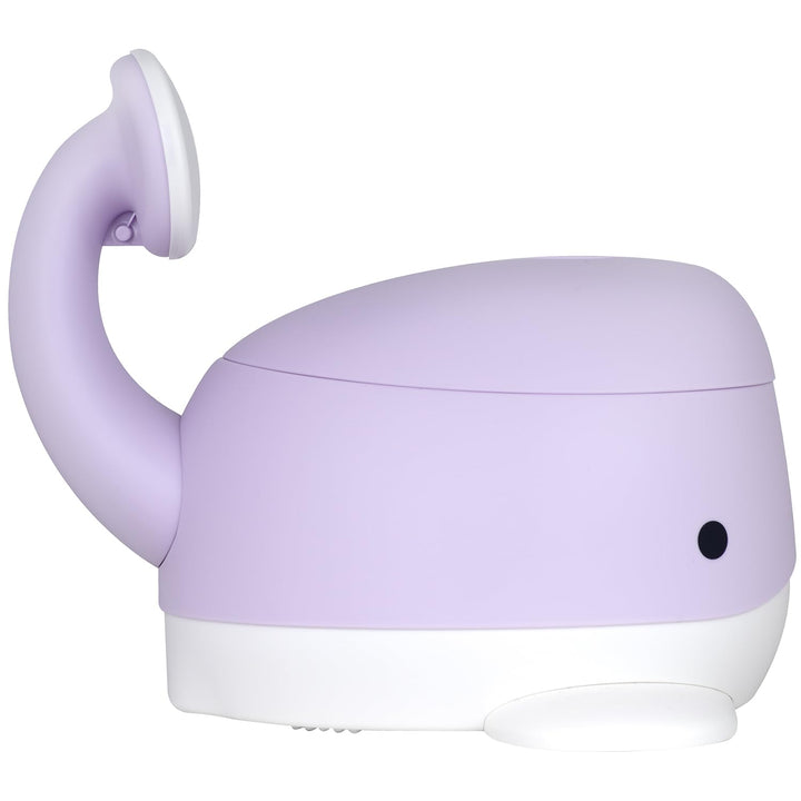 Kindsgut Kinder-Töpfchen, Babytopf WC/Klo, kinderfreundliches Wal-Design und dezente Farben, Toilett