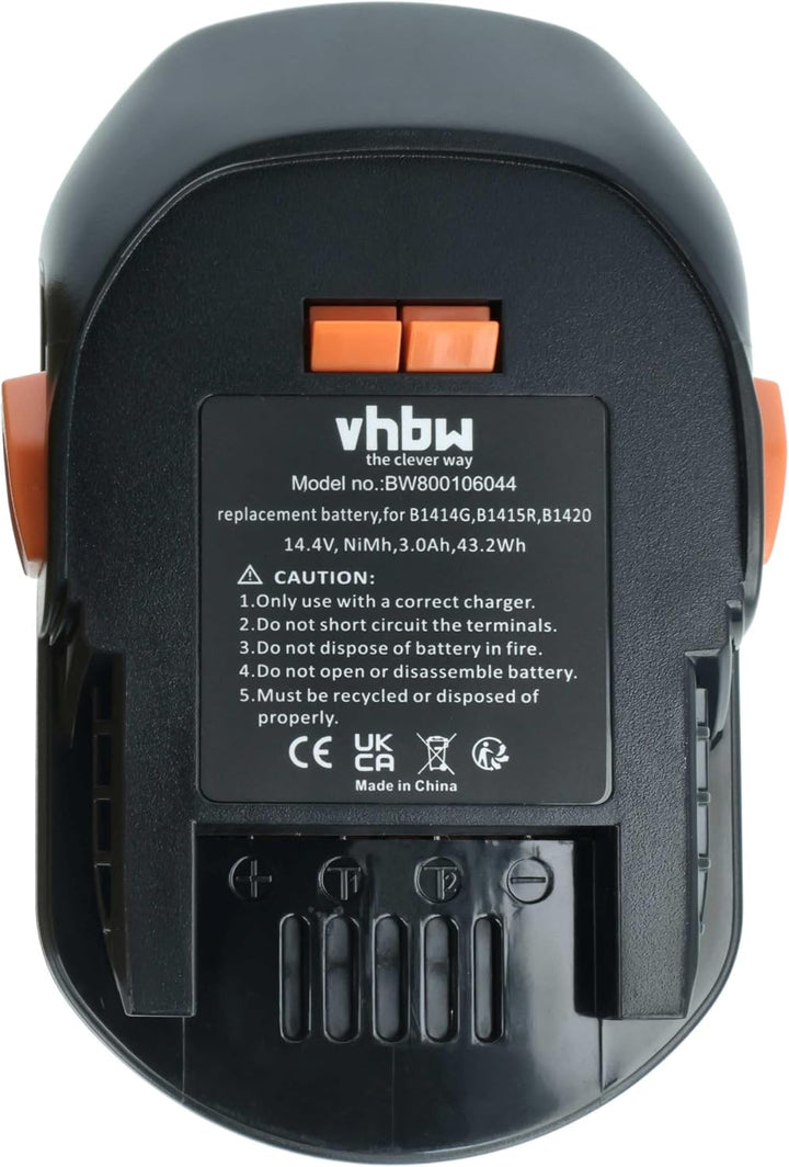 vhbw 2X Akku kompatibel mit AEG BBM 14 STX-R | BSB 14 G, BSS 14, BSB 14 STX, BSB 14 STX-R, BSB 14 ST