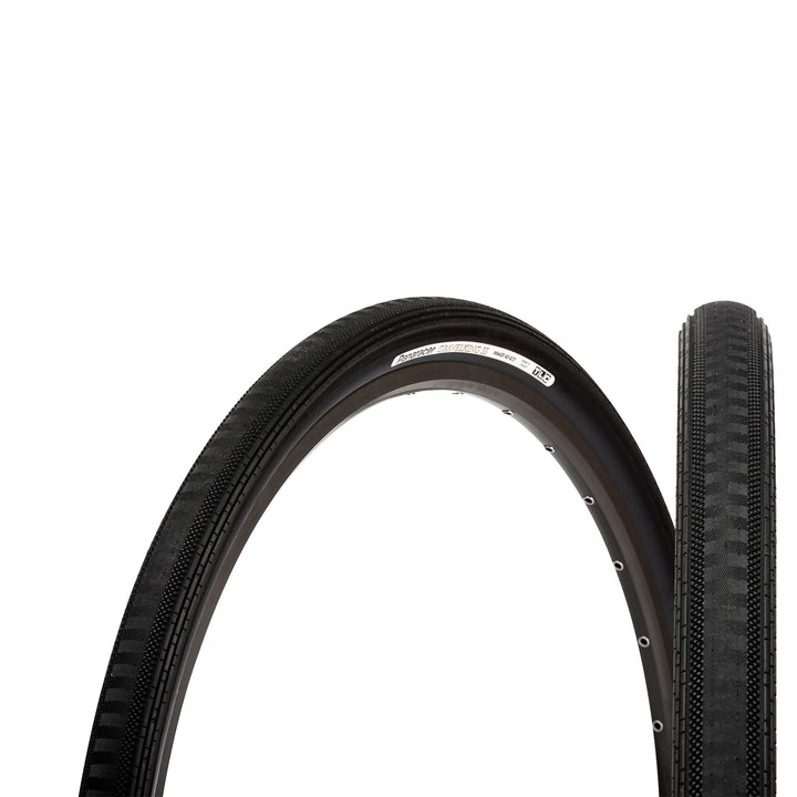 panaracer GravelKing Semi Slick Faltreifen // 43-622 (700x43C) TLC schwarz / schwarz, schwarz / schw