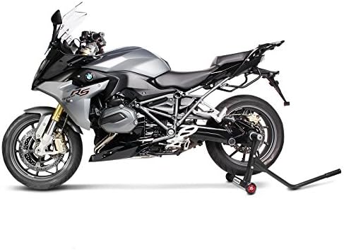 ConStands - Motorrad Montageständer für BMW R NineT Racer 17-20 Schwarz Matt Hinterrad Single Racing