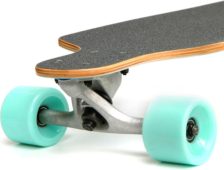 Apollo Longboard, Komplettboard mit High Speed ABEC Kugellagern, Drop Through, Freeride, Skaten, Cru