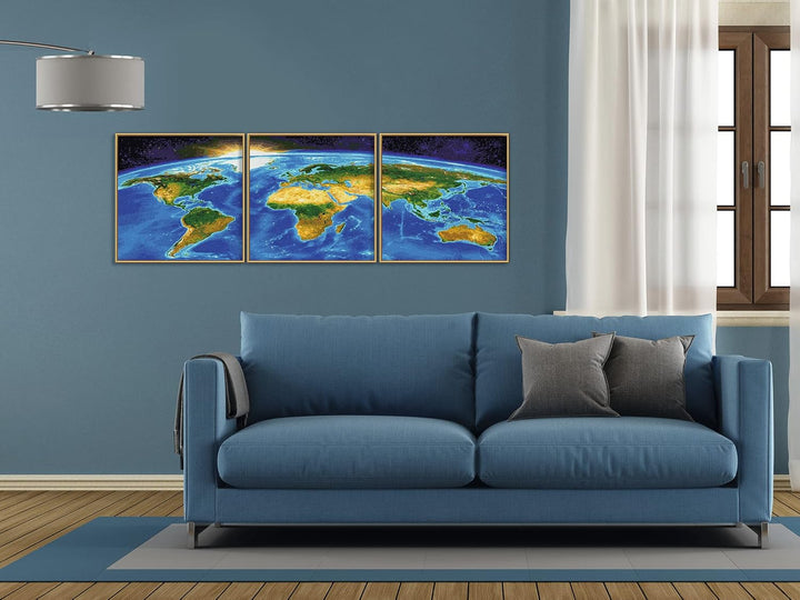 Schipper 609470855 Malen nach Zahlen, Unser Planet - Bilder malen für Erwachsene, inklusive Pinsel u