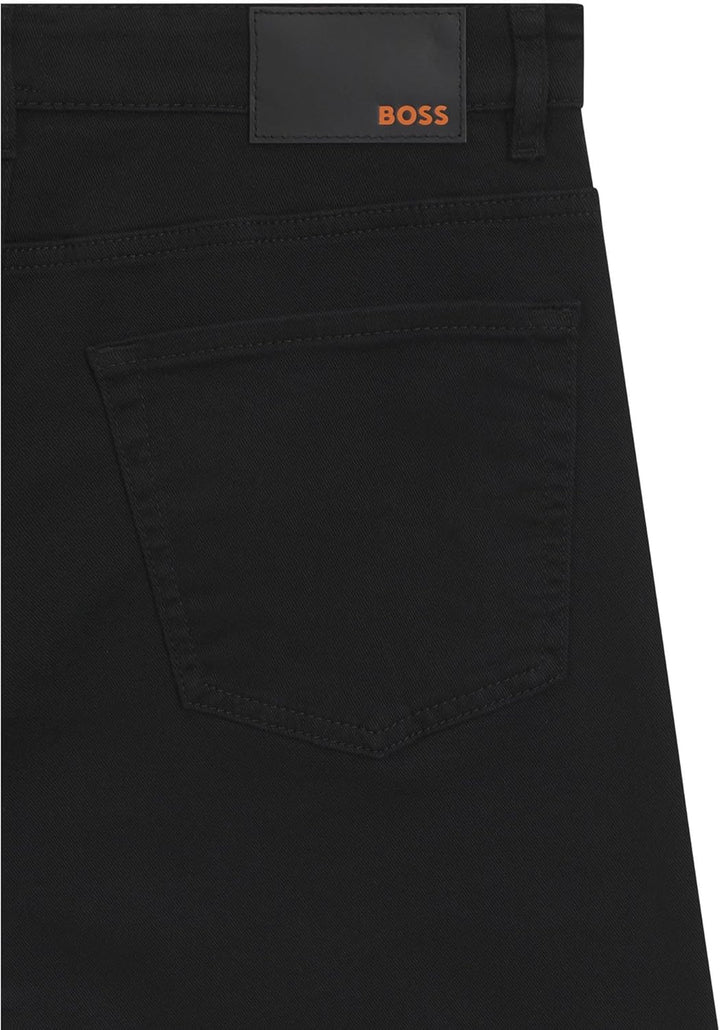 BOSS Herren H-Re.Maine Maine Regular-Fit Jeans aus bequemem blauem Stretch-Denim 30W / 32L Black3, 3