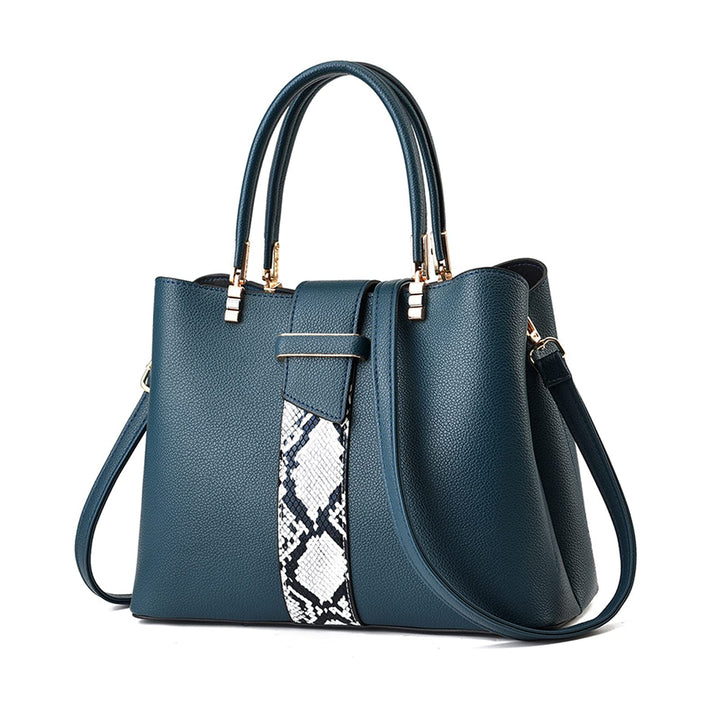NICOLE & DORIS Frauen Tasche Designer Damen Handtasche Stilvolle Schultertasche Henkeltasche Mittelg
