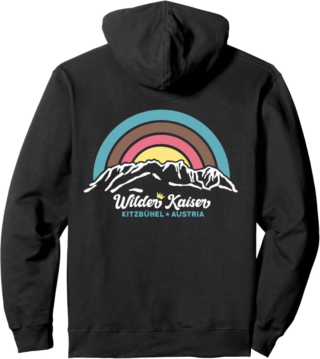 Wilder Kaiser Tirol Österreich Kitzbühel Wandern Souvenir Pullover Hoodie