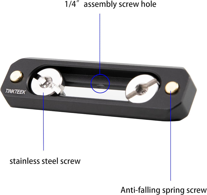 TINKTEEK 70mm NATO Rail NATO Schiene Schnellspanner 2 Stück B0BWJJVLCT, B0BWJJVLCT