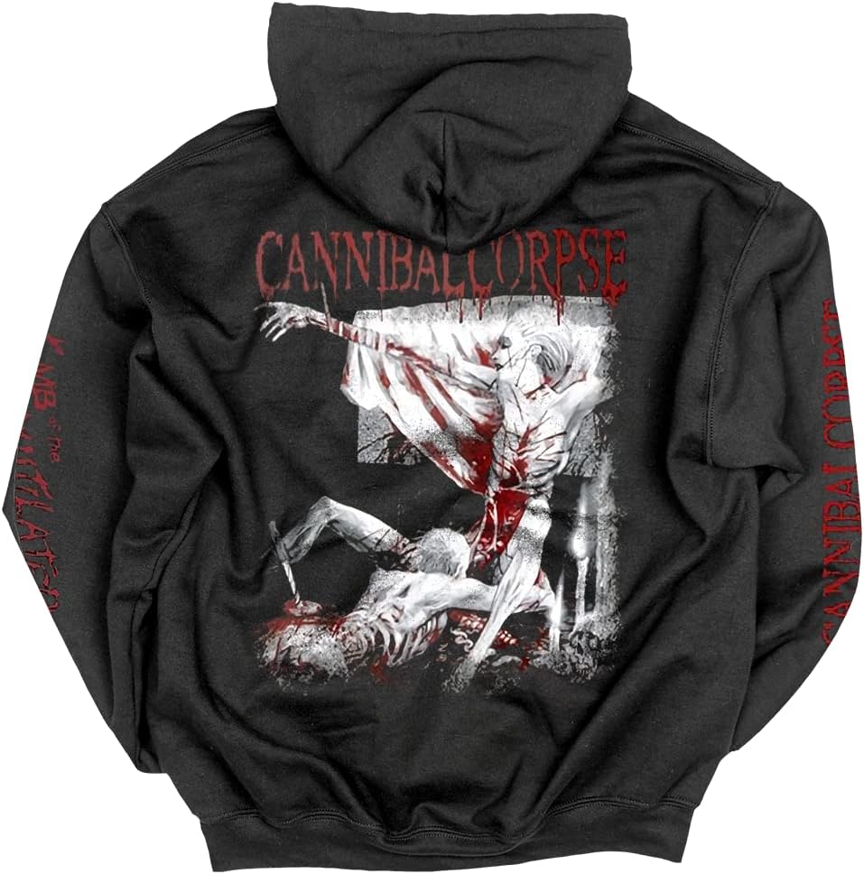 Cannibal Corpse Kapuzenpullover Tomb of The Mutilated 2019 offiziell Herren XL Schwarz, XL Schwarz