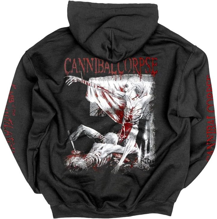 Cannibal Corpse Kapuzenpullover Tomb of The Mutilated 2019 offiziell Herren XL Schwarz, XL Schwarz