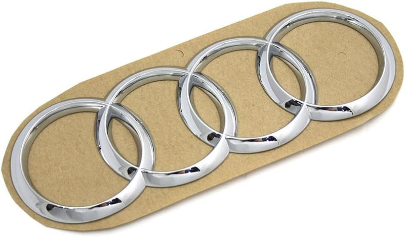 Audi Original Ringe Emblem Zeichen Heckklappe Motorhaube Logo Chrom