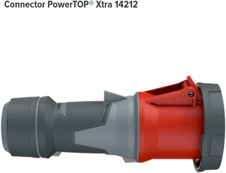 Kupplung PowerTOP Xtra IP67 63A5P MENNEKES 14212