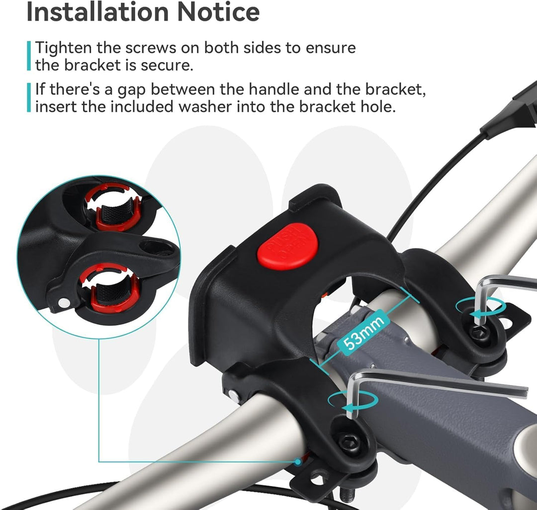 Hundefahrradkorb bis 3KG mit Lenkeradapter Φ53mm, Hundekorb Fahrrad Vorne Rucksack Schultertasche Au
