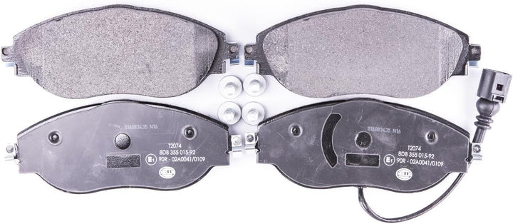 HELLA PAGID 8DB 355 015-921 Bremsbelagsatz - T2074 - Dicke/Stärke: 20mm - Bremssystem: TRW - mit int