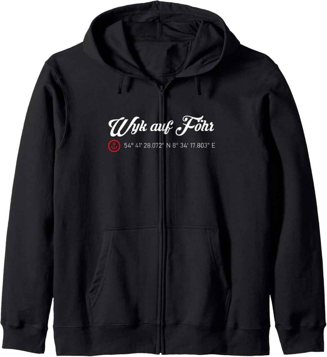 Wyk auf Föhr by muschelschubser Klamotten Kapuzenjacke