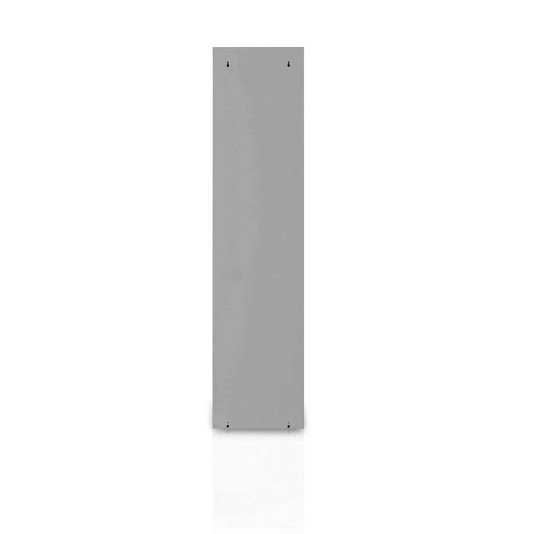 Betten-ABC Refina Mehrzweckschrank, Mülltrenner, platzsparend, aus pflegeleichtem Metall Farbe Grau,