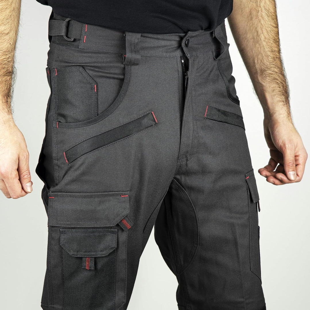 LMA Argile - Arbeitshose/Bundhose mit Knietaschen 52, 52
