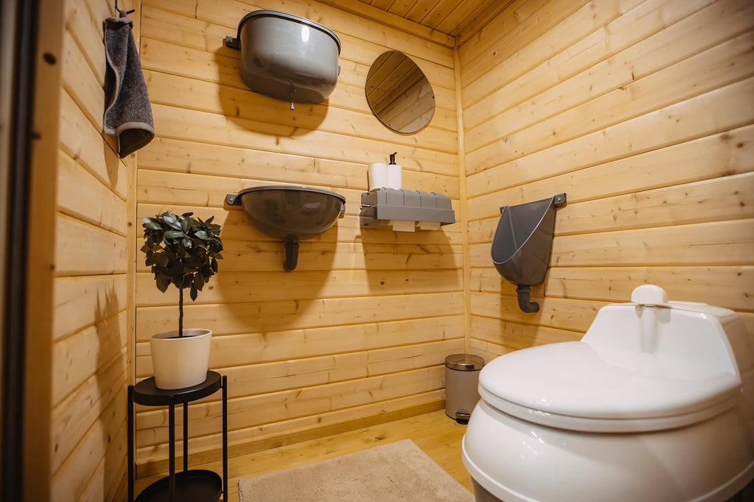 Agande Urinal Urinalbecken Pissoir Wandurinal Wandpissoir Kunststoff PVC, einfach und wasserlos mit