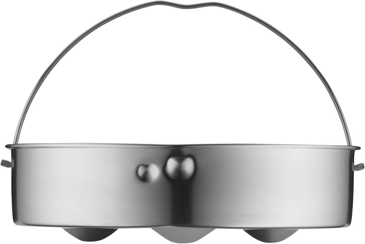 WMF Perfect Schnellkochtopf Induktion 6 &amp; Schnellkochtopf-Zubehör, Dampfer-Einsatz gelocht, 5,8 cm,