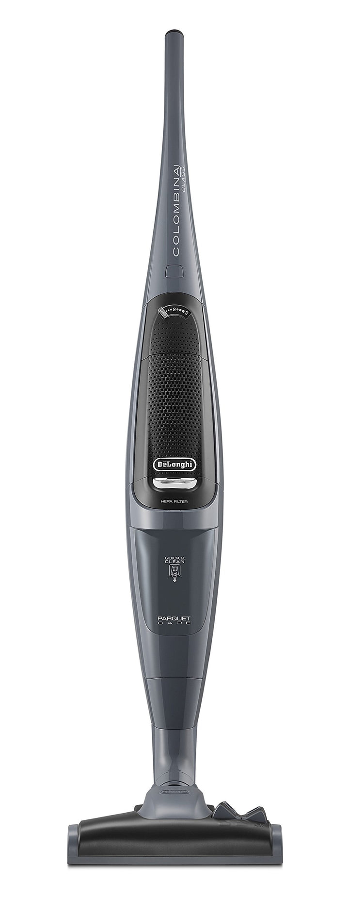 De'Longhi XL130.21 Colombina Class Elektrostaubsauger mit Beutel Elektrischer Besen, Elektrischer Be
