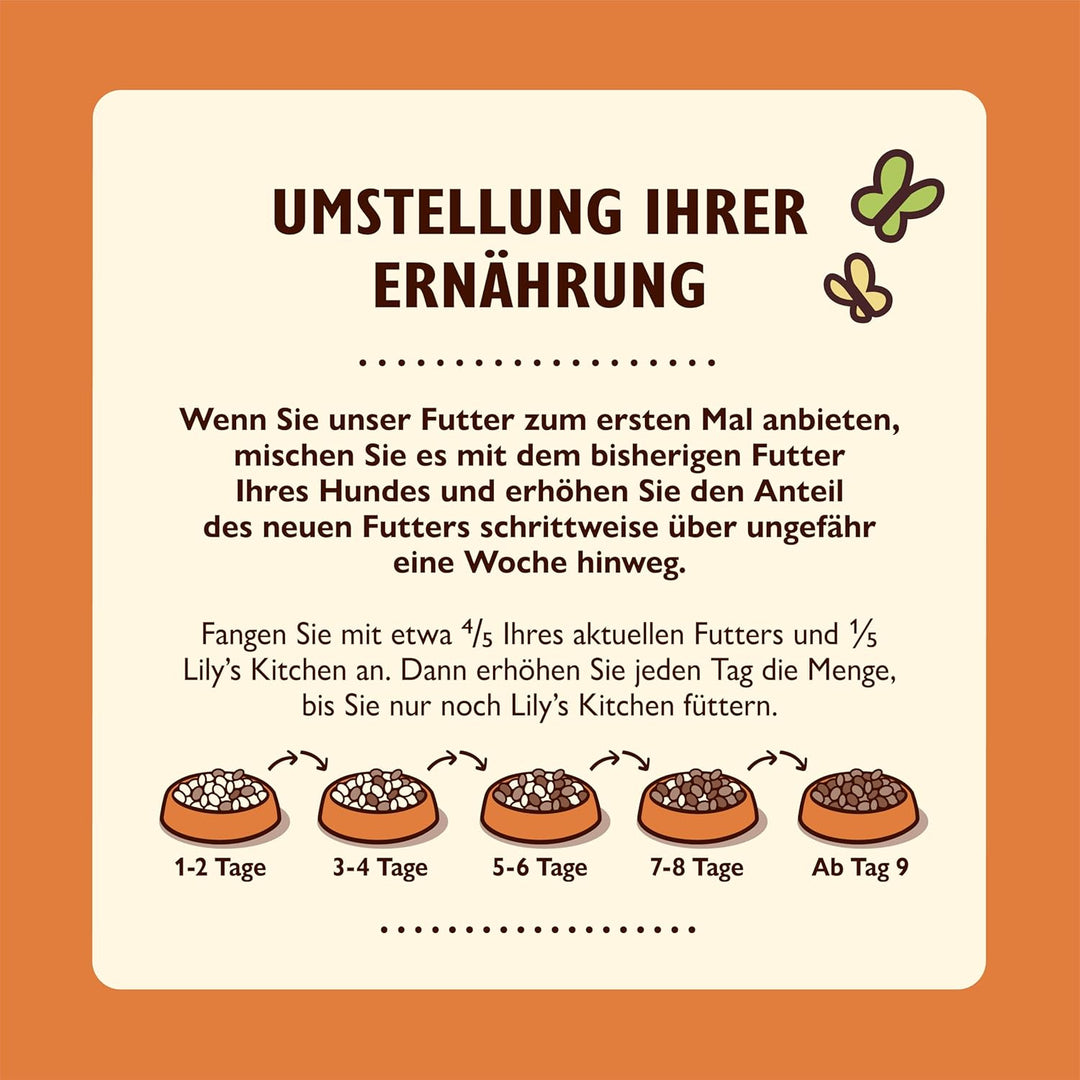 Lily's Kitchen natürliches Trockenfutter für ausgewachsene Hunde Huhn und Ente Getreidefreies Rezept