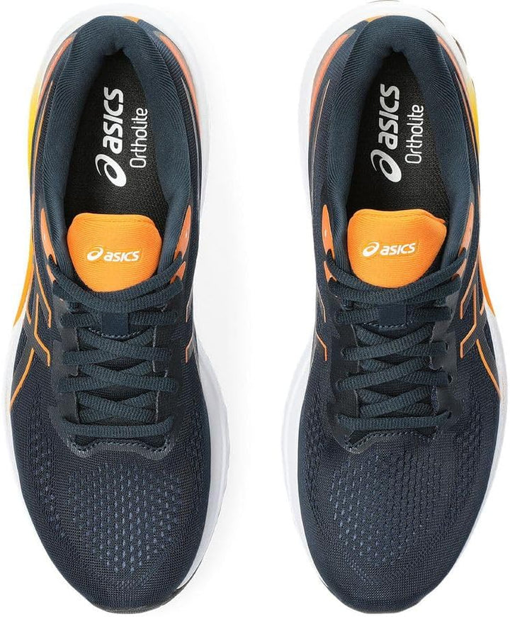 ASICS GT-1000 12 Laufschuh Herren 46.5 EU Blau Orange, 46.5 EU French Blue Bright Orange