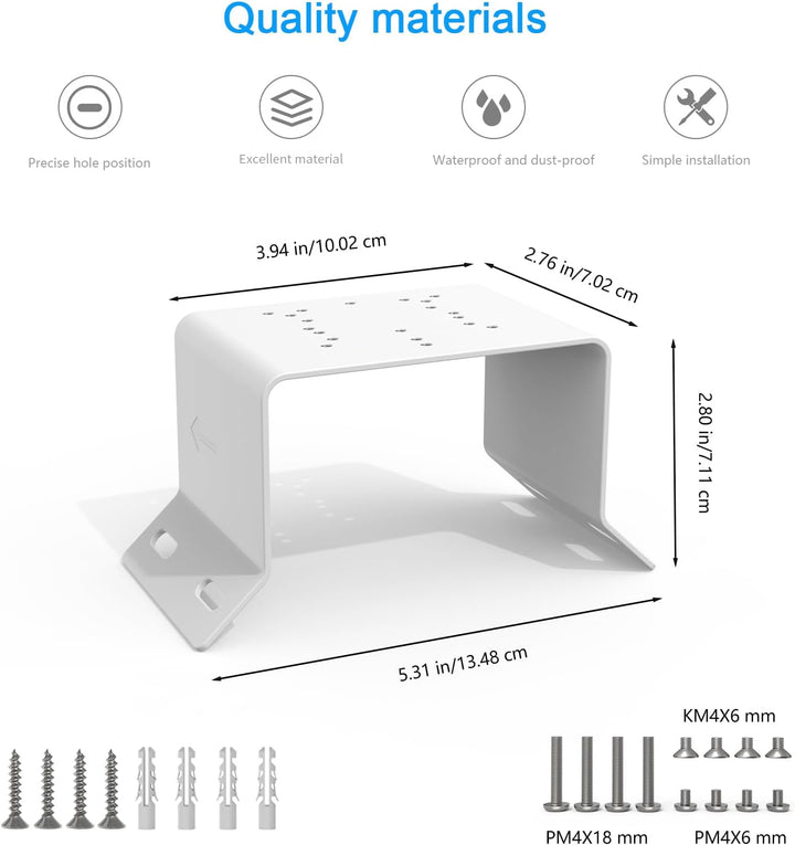 Eckhalterung für AOSU 2K/3MP, 3K/5MP Überwachungskamera Aussen Solar Akku (‎C9C2CA11) (C9C3CA11) (C9