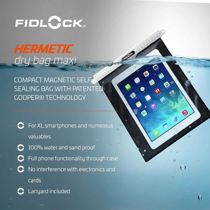 Fidlock Hermetic Drybag, Maxi, transparent/transparent maxi Transparent/Transparent, maxi Transparen