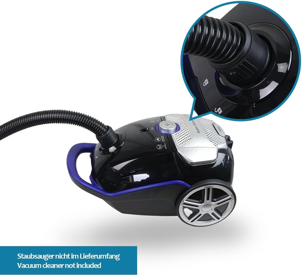 MisterVac | Schlauch kompatibel mit Fakir TS 721 Blue Vac Power