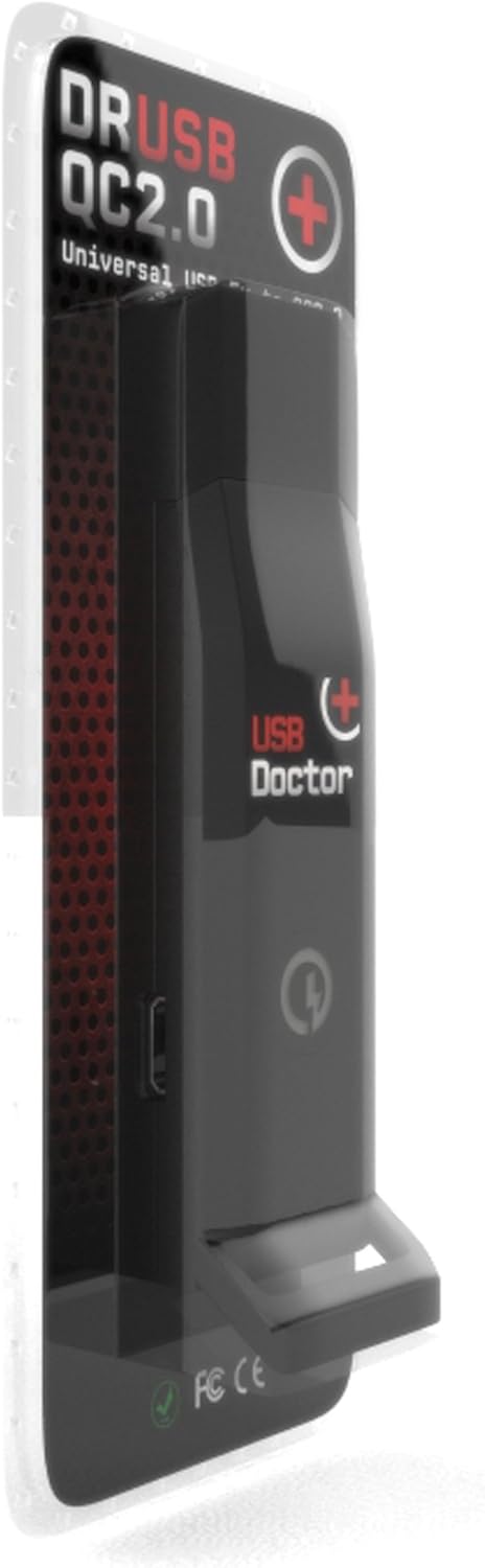 HDFury, USB Doctor 2.0, USB Schnellladeadapter, bis zu doppelte Aufladegeschwindigkeit, universal fü