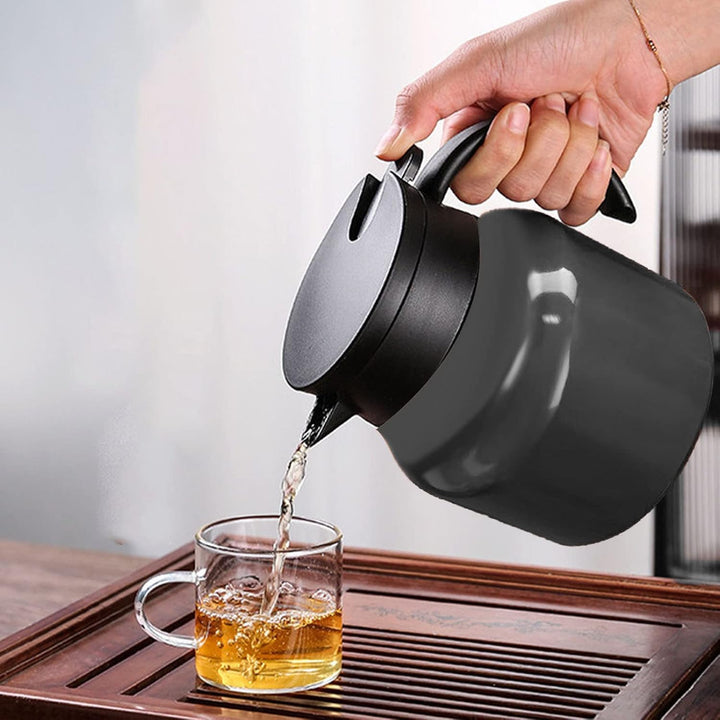 Kaffeekanne, Isolierte Teekanne 1000 Ml Tee Wasser Trennung Abnehmbare Kaffee Teekanne f¨¹r Zuhause