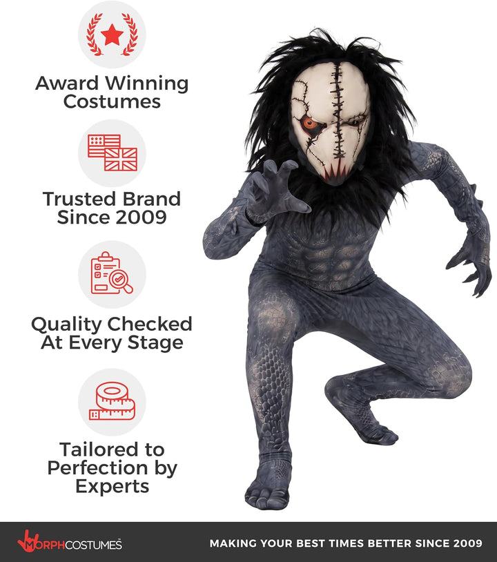 Morphsuits Kinder Seed Eater, Halloween Kinder, Halloween, Halloween Kostüm Monster, Schwarz Monster