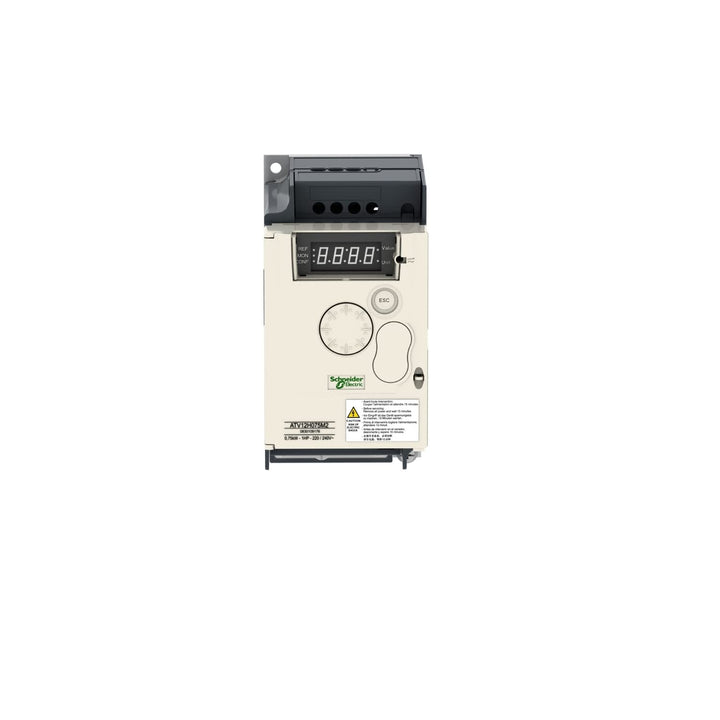 Schneider Electric - Altivar, Frequenzumrichter, 0,75kW, 1HP, 200-240V, 1-phasig, mit Kühlkörper, IP