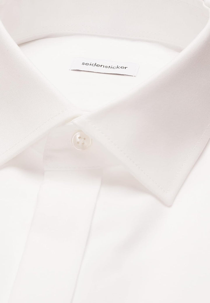 Seidensticker Herren Men Shaped Gala Businesshemd 37 Ecru(245270), 37 Ecru(245270)